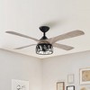 Parrot Uncle 52" Indoor Crystal Reversible Ceiling Fan, Modern - 4 of 4
