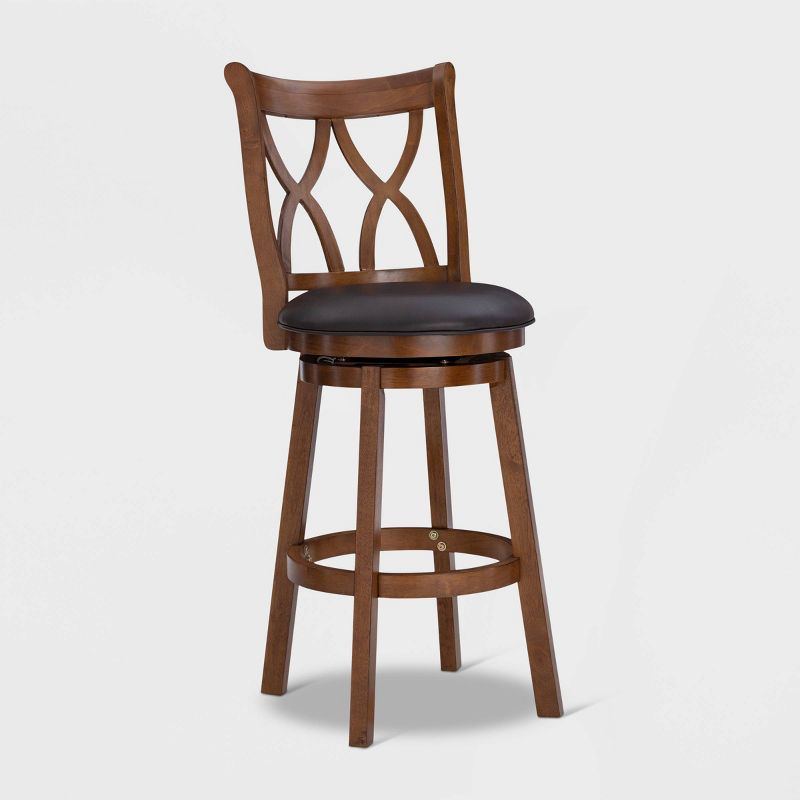 Madison Counter Height Barstool Rustic Oak - Powell Company, 1 of 14