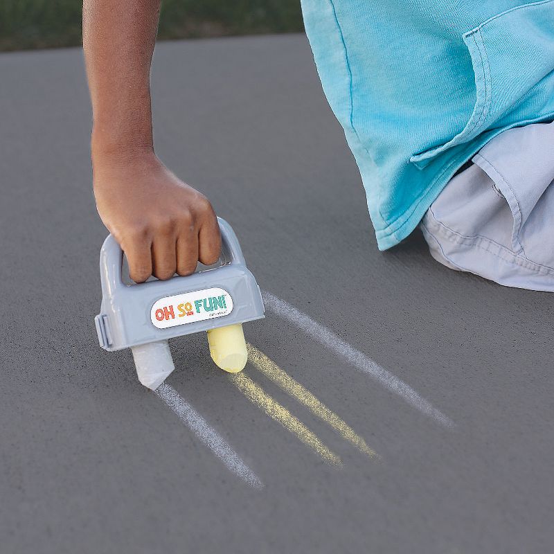MindWare Oh So Fun! Cars and Trucks Sidewalk Chalk Set - Great Gift For Kids Ages 3 and up, 4 of 5
