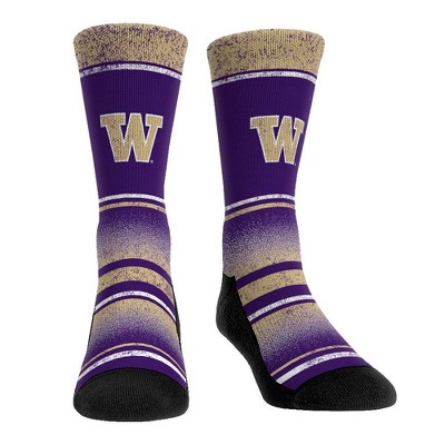 NCAA Washington Huskies Vintage Crew Socks - L/XL