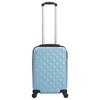 vidaXL Hardcase Trolley Blue ABS - 2 of 4