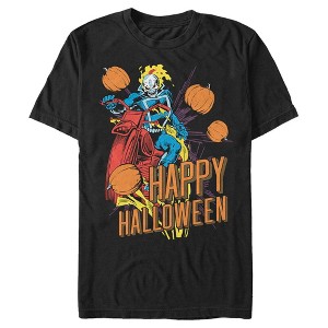 Men's Marvel Ghost Rider Happy Halloween T-Shirt - 1 of 4