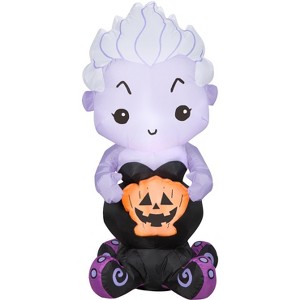 Disney Airblown Inflatable Ursula, 3.5 ft Tall, White - 1 of 4