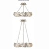 Crystorama Lighting Broche 6 - Light Chandelier in  Antique Silver - 4 of 4