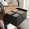 Jojoka Coat Stand with Bench, Shoe Rack, Shoe Rack with Coat Hanger with 8 Hooks, Shoe Rack with 2 Levels, Coat Rack with Bench for Hallway, - 2 of 4