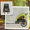 Bike Trailer for Kids 3 In1 Foldable Child Jogger Stroller Baby Stroller Transport Carrier with Adjustable Handlebar Kid Bicycle Trailer - 3 of 4