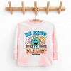 The Juniper Shop SmileyWorld Be Kind To Our Planet Rainbow Toddler Long Sleeve Tee - 2 of 4