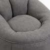 NicBex Bean Bag Chair for Kids and Adults,High Pressure Foam Bean Bag Sofa with Footrest for Living Room,Dining Room,Bedroom,Hallway - 4 of 4