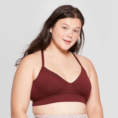 cotton racerback bralette