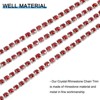 Unique Bargains DIY Bag Clothing Decoration Crystal Rhinestone Sew on Close Claw Chain Trim - 3 of 4