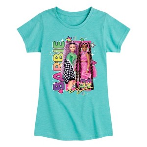 Girls' - Barbie - Barbie Y2K- Girls Fitted Short Sleeve Graphic T-Shirt Fitted Short Sleeve Graphic T-Shirt - 1 of 4