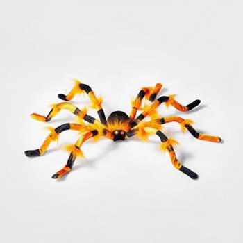 20" Plush Spider Orange Halloween Decorative Prop - Hyde & EEK! Boutique™