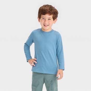 Toddler Boys' Long Sleeve Solid T-Shirt - Cat & Jack™