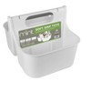 J&V TEXTILES Portable Shower Caddy, Bathroom Organizer Basket, Perfect Size for Dorm/College, Plastic Bath Tote, Dries Quickly with Drainage Holes - 2 of 4