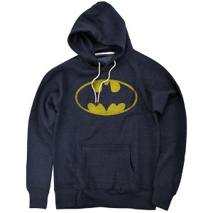 Batman Washed Bat Logo Slim Fit Pullover Hoodie - 1 of 4
