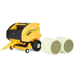 ERTL 1/16 New Holland 561 Roll-Belt Baler with 2 Round Bales 61014 - 1 of 4