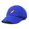 Dalix Hot Dog Embroidered Cap Cotton Baseball Summer Cool Dad Hat Mens - 4 of 4