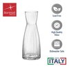 Bormioli Rocco Exclusiva Carafe, 33.75 Oz. Decorative Glass Jug - Elegant Faceted Design for Wine, Water & Spirits Serving - 1L Star Glass, Lead-Free - 3 of 4