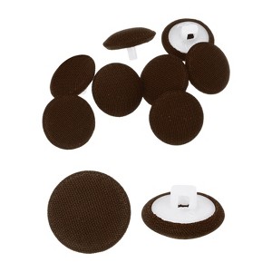 Unique Bargains Bridal Wedding Dress Suit DIY Satin Shiny Sewing Buttons 10 Pcs - 1 of 4