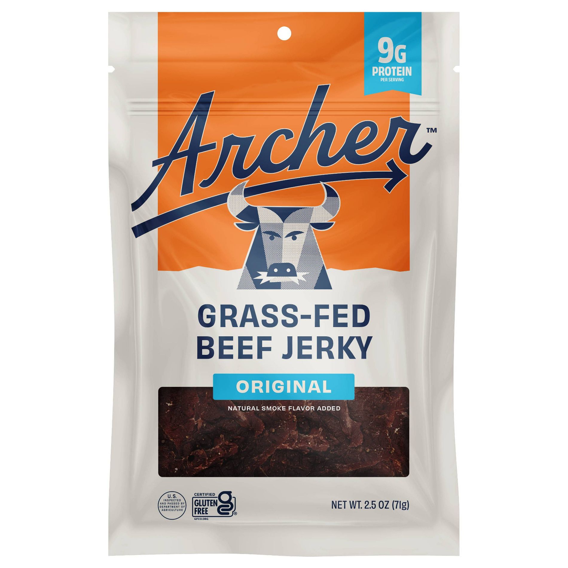 Archer Jerky Original Beef - 9g Protein - 2.5oz