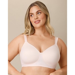 Playtex Full-Coverage Wireless T-Shirt Bra, Moisture-Wicking (Plus Sizes) - 1 of 3