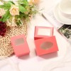 Unique Bargains Durable Soap Packaging Boxes Window Design Versatile Applications Gift Box 32 Pcs - 3 of 3