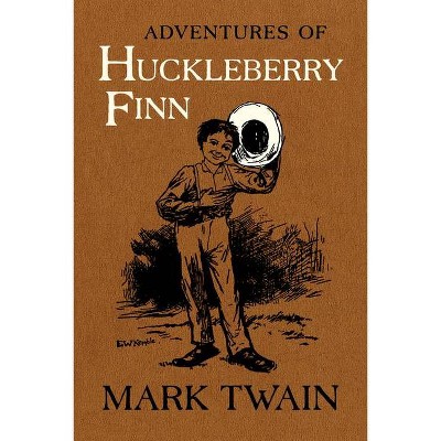 Adventures of Huckleberry Finn, 9 - (Mark Twain Library) by  Mark Twain (Hardcover)