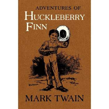 Adventures of Huckleberry Finn - (Mark Twain Library) by  Mark Twain (Hardcover)