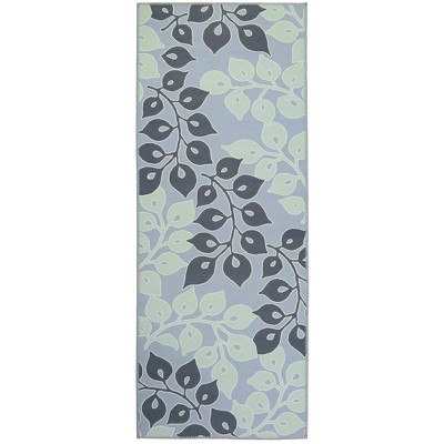 Homefires Serenity Garden Runner Rug 20" x 54" Floral Polyester Machine-Tufted Indoor Accent Rug