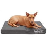 FurHaven Logo Indoor/Outdoor Deluxe Oxford Orthopedic Mattress Dog Bed