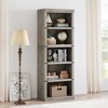 Jojoka Book Shelf, Farmhouse Book Case,Shelf with Storage, Wooden Bookshelves for Living Room, Home Office - 2 of 4