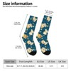 Cute Bear Women Printed Crew Socks Funny Funky Socks Soft Polyester Novelty Gifts for Artists Men - 2 of 4