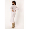 Petal and Pup Womens Zayla Long Sleeve Midi Dress - 3 of 4