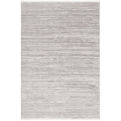 Mila MIL224 Power Loomed Indoor Area Rug - Grey/Ivory - 9'x12'- Safavieh