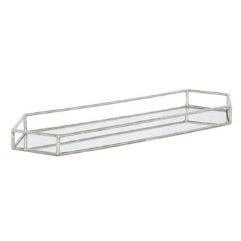 Kate and Laurel Felicia Tray, 26x8, Silver