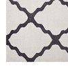 Modway Marja 5x8 Area Rug – Moroccan Trellis Pattern in Neutral Tones, Durable Low-Pile Polypropylene Weave - 3 of 4