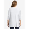 Jessica London Women's Plus Size Stretch Knit Swing Tunic - 3 of 4