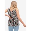 ellos Plus Size V-Neck Tank - 3 of 4