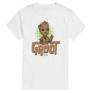 Men's - Marvel - Guardians of the Galaxy Baby Groot Short Sleeve Graphic T-Shirt - 1 of 3