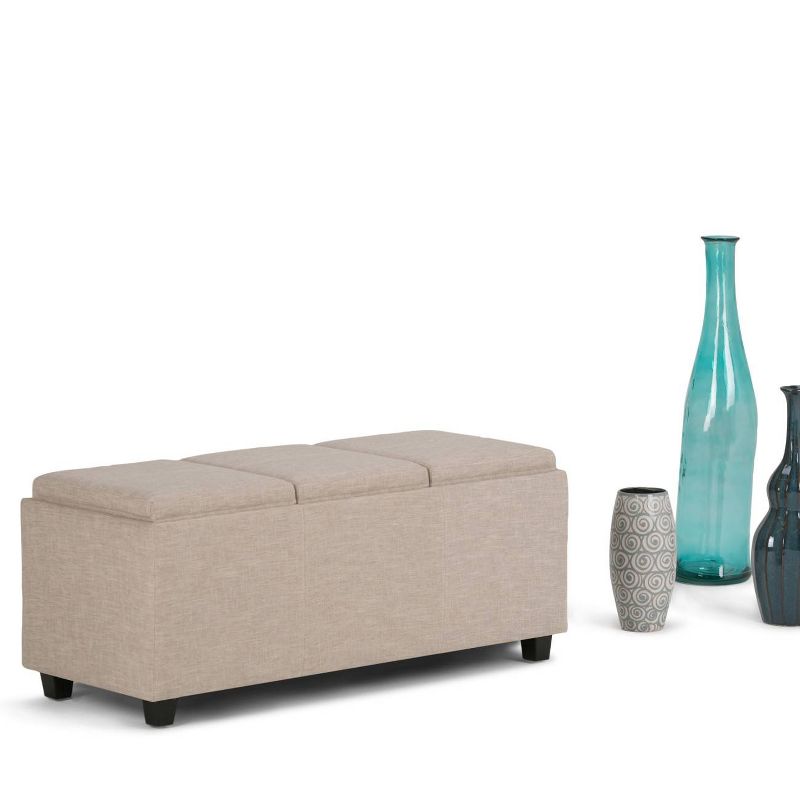Franklin Storage Ottoman and benches - WyndenHall, 3 of 10