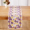 The Lakeside Collection Painted Floral Runner - 4 of 4