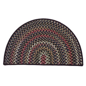 Colonial Mills Wayland Slice Area Rug - Black 18"x30" - 1 of 2