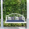 Aoodor 46.5'' x 17.7'' x 3'' Patio Bench Cushion, Olefin Fabric Slipcover Sponge Foam, Outdoor Use - 2 of 4