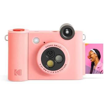 Kodak Printomatic Instant Camera (Pink) Gift Bundle Zink Paper (20 Sheets)  • Price »