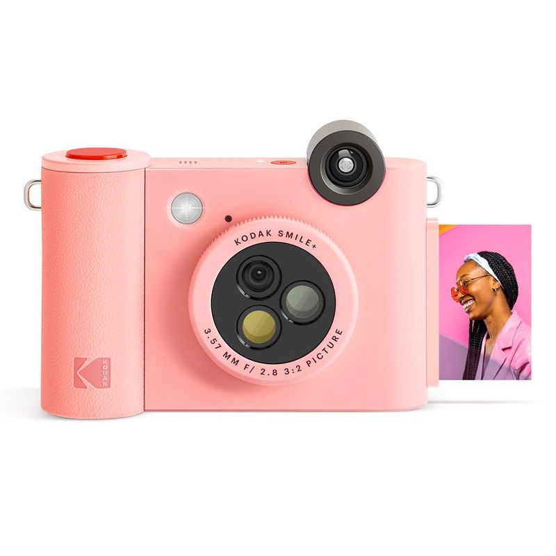 Kodak Smile+ 2x3 Digital Instant Print Camera with Effect Lenses, 1 of 11