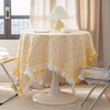 Unique Bargains Tablecloths with Tassel for Indoor and Outdoor Kitchen Dining Farmhouse Holiday Camping Parties - 2 of 4