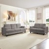Mjkone 82" Width 3-Seat Sofa&Loveseat,Modular Sectional Couch Furniture Sets - 2 of 4