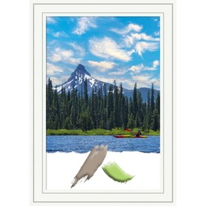 Amanti Art Craftsman White Wood Picture Frame - 1 of 4
