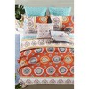 Greenland Home Fashions Rozario Tangerine Sham, 20x26 Inches - 2 of 4