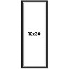 PosterPalooza | Panoramic Flat Silver Picture Frame - UV Acrylic, Foam Board Backing, Hanging Hardware - 2 of 4